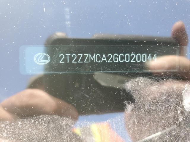 2T2ZZMCA2GC020044 Lexus RX 350