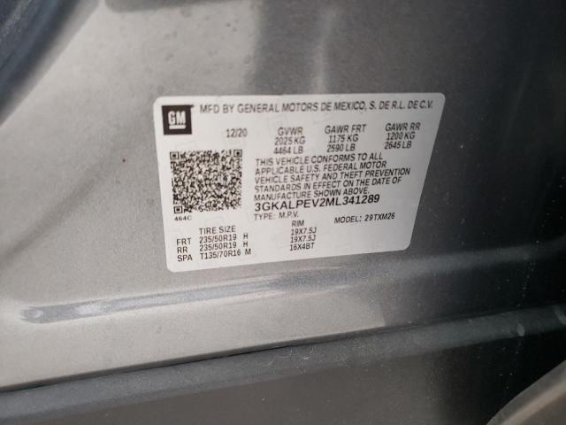 3GKALPEV2ML341289 GMC Terrain Slt