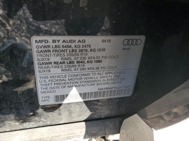 WA1BNAFY4J2174067 Audi Q5 Premium Plus