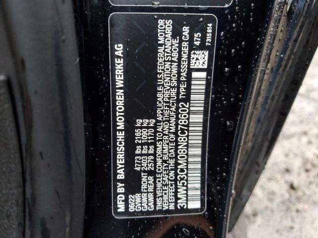 3MW53CM08N8C78602 BMW M240XI