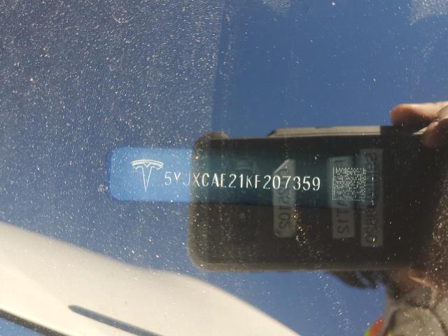 5YJXCAE21KF207359 Tesla MODEL X