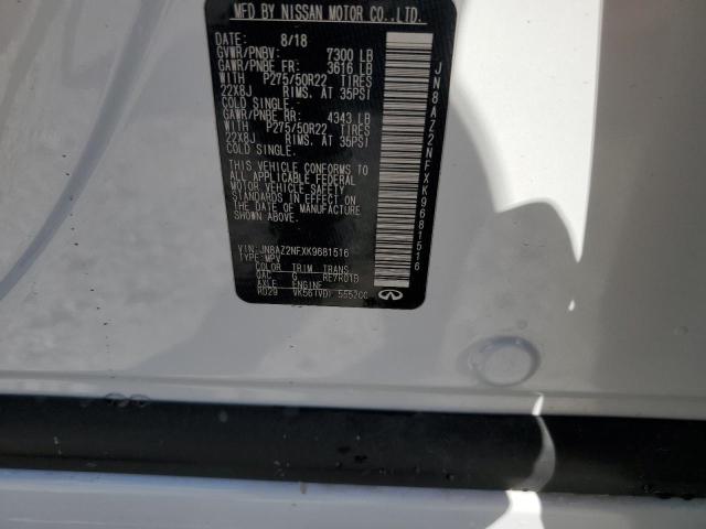 JN8AZ2NFXK9681516 Infiniti QX80 LUXE