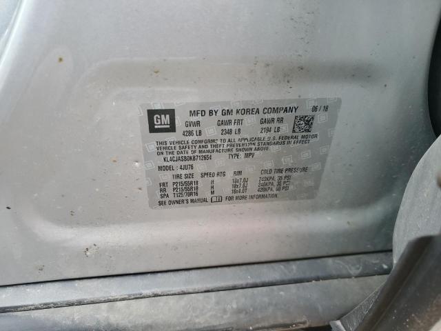 KL4CJASB0KB712654 Buick Encore Preferred