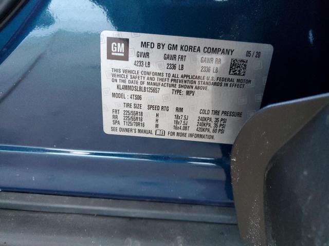 KL4MMDSL8LB125657 Buick Encore Gx Select