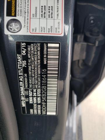 WDDHF5KB2GB186416 Mercedes-Benz E 350