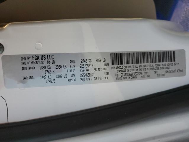 2C4RDGBG6KR572620 Dodge Grand Caravan Se