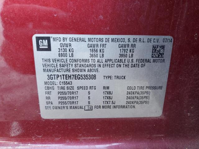 3GTP1TEH7EG535308 GMC SIERRA C15