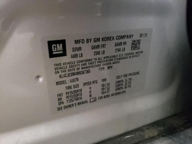 KL4CJESM4MB367365 Buick Encore Preferred