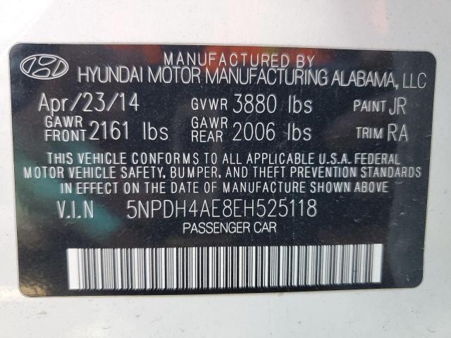 Auction sale of the 2014 Hyundai Elantra Se , vin: 5NPDH4AE8EH525118, lot number: 142294634