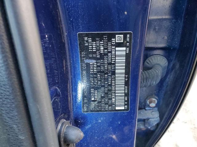 JHMCR6F55HC000173 Honda Accord Hybrid Exl