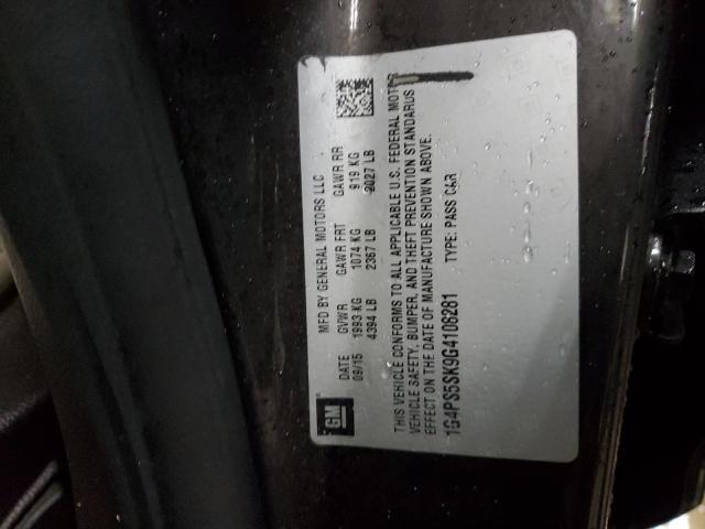 1G4PS5SK9G4108281 Buick Verano