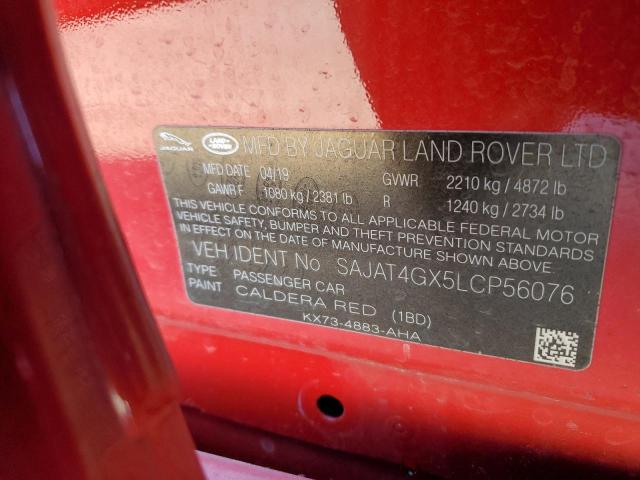 SAJAT4GX5LCP56076 Jaguar Xe R-dynamic S