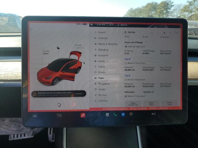 5YJ3E1EA1JF010433 Tesla MODEL 3