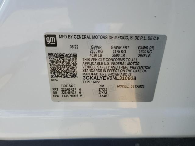 3GKALYEV0NL310808 GMC Terrain At4