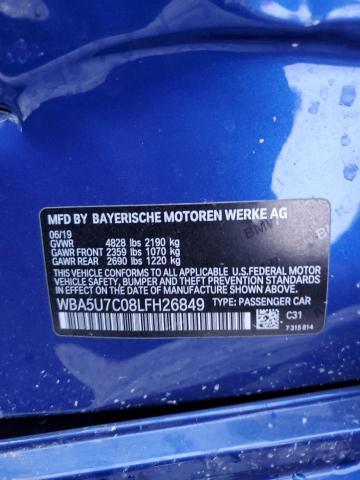 WBA5U7C08LFH26849 BMW M340I