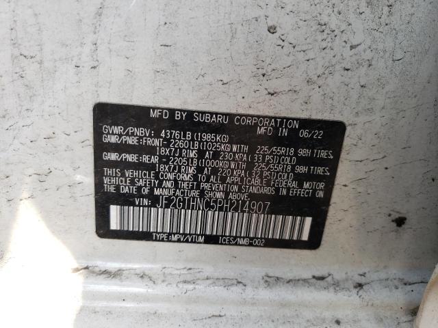 JF2GTHNC5PH214907 Subaru Crosstrek Limited