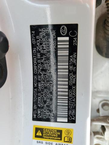 JTHBK1GG0E2146341 Lexus ES 350