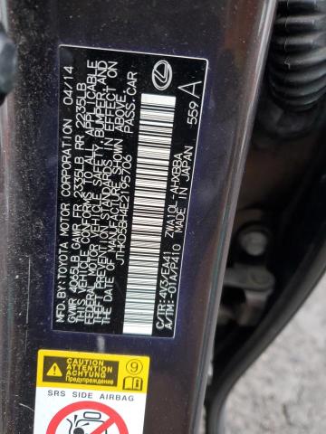 JTHKD5BH4E2195706 Lexus CT 200