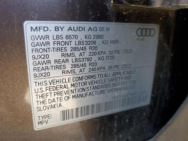 WA1VAAF76HD018241 Audi Q7 Prestige