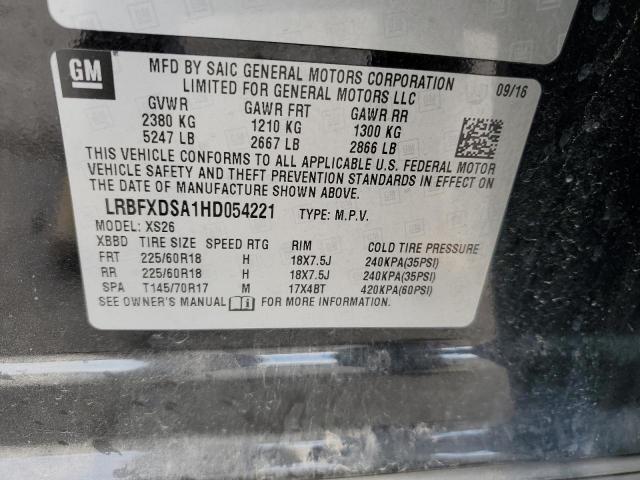 LRBFXDSA1HD054221 Buick Envision Essence