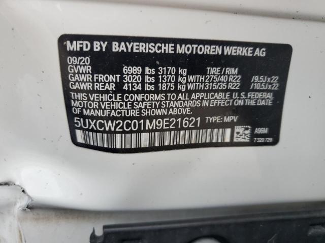 5UXCW2C01M9E21621 BMW X7 Xdrive40i