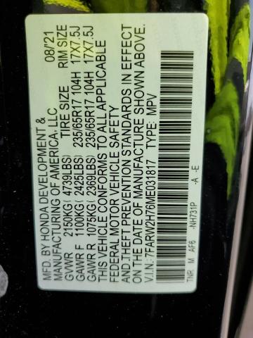 7FARW2H76ME031817 Honda CR-V SE