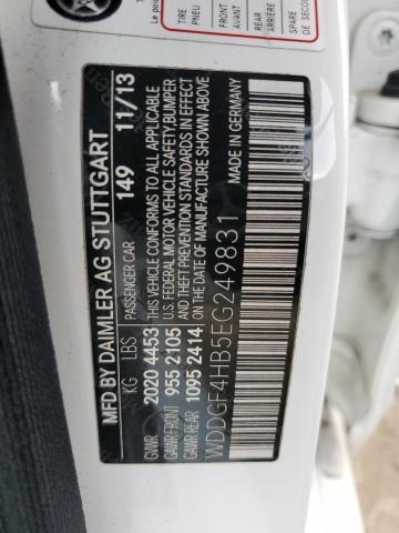 WDDGF4HB5EG249831 Mercedes-Benz C 250
