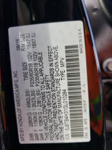 5J8TB4H31GL010284 Acura RDX