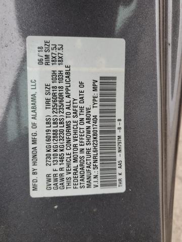 5FNRL6H23KB017404 Honda ODYSSEY LX
