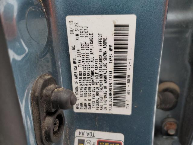 5J6RM4H55FL118758 Honda CR-V EX