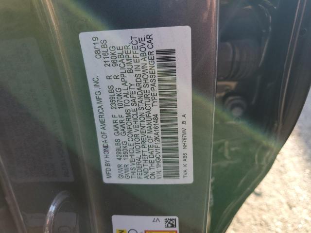 1HGCV1F12KA161484 Honda ACCORD LX