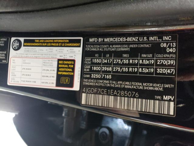 4JGDF7CE1EA285076 Mercedes-Benz Gl 450 4matic