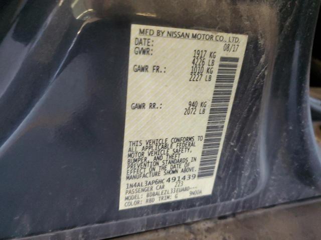 1N4AL3AP6HC491439 Nissan ALTIMA 2.5