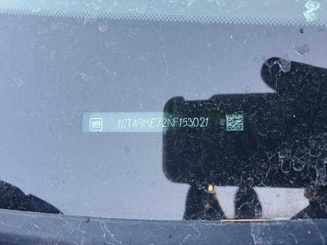 1GT49ME72NF153021 GMC Sierra K2500 Sle