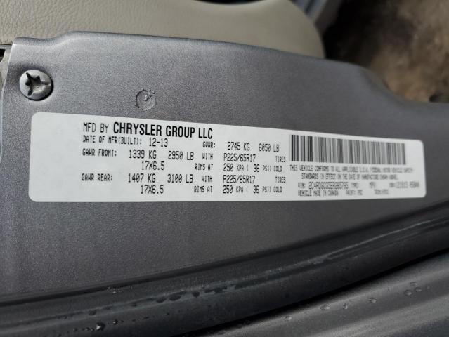 2C4RDGCG5ER265765 Dodge Grand Caravan Sxt