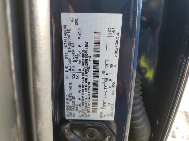 1FTEW1EG2JFB23278 Ford F150 Supercrew