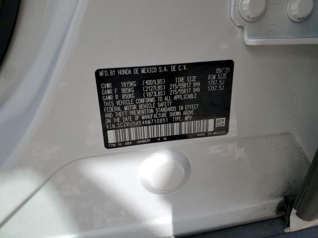 3CZRU5H54NM710851 Honda HR-V EX