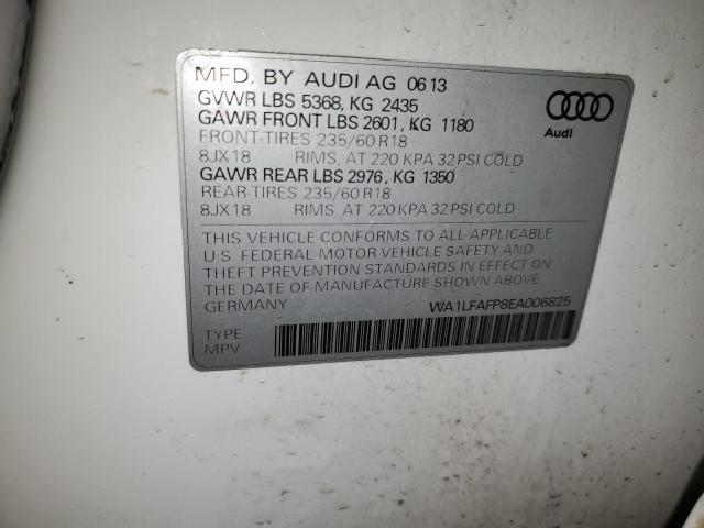 WA1LFAFP8EA006825 Audi Q5 Premium Plus