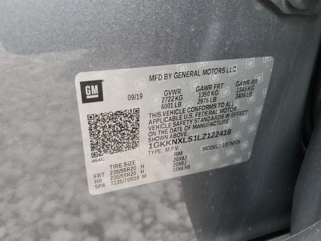 1GKKNXLS1LZ122418 GMC Acadia Denali