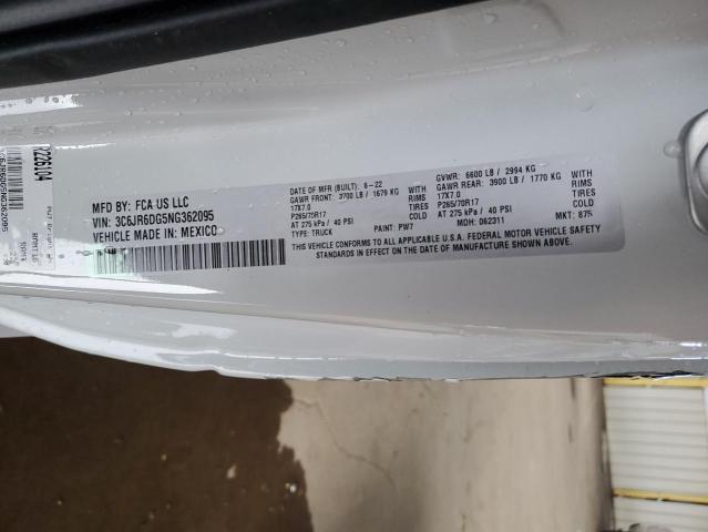 3C6JR6DG5NG362095 RAM 1500 Classic Tradesman