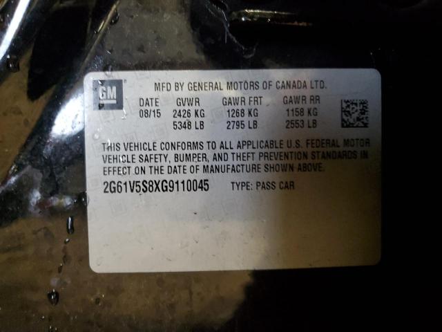 2G61V5S8XG9110045 Cadillac Xts Vsport Premium