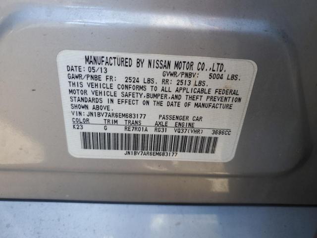 JN1BV7AR6EM683177 Infiniti Q50 BASE