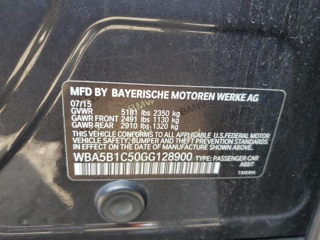 WBA5B1C50GG128900 BMW 535 I