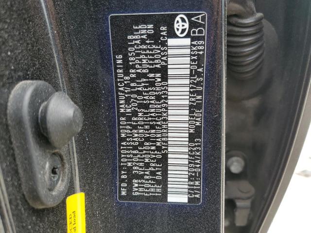 5YFBURHE3KP921350 Toyota COROLLA L