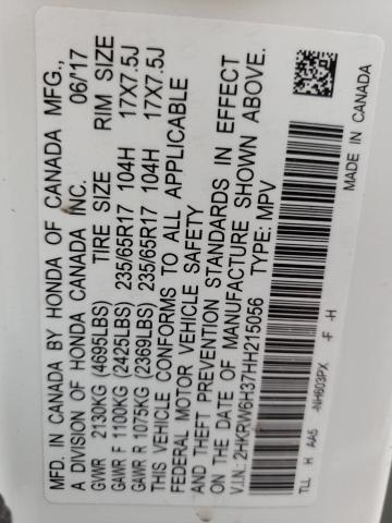 2HKRW6H37HH215056 Honda CR-V LX