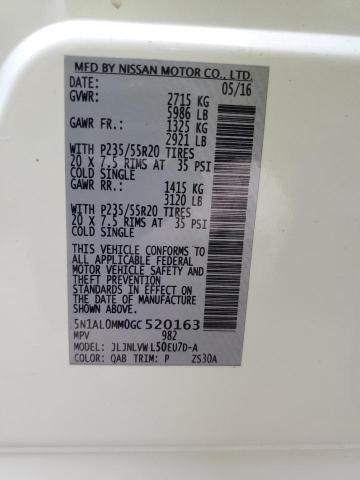 5N1AL0MM0GC520163 Infiniti QX60
