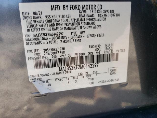 MAJ3S2KE2MC442297 Ford Ecosport Titanium