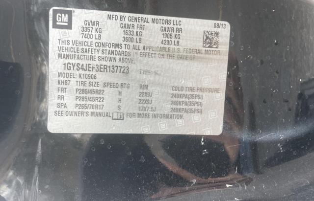1GYS4JEF3ER137723 Cadillac Escalade Esv Premium