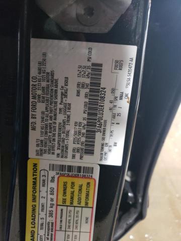 3FA6P0LU3ER108324 Ford Fusion Se Hybrid
