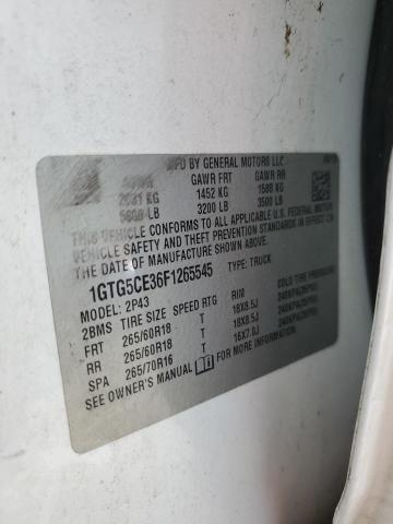 1GTG5CE36F1265545 GMC CANYON SLT